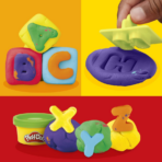 ⁦Play-Doh Letters Starter Set بلاي دو مجموعة الحروف التعليمية مع الصلصال⁩ - الصورة ⁦2⁩