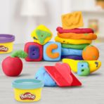 ⁦Play-Doh Letters Starter Set بلاي دو مجموعة الحروف التعليمية مع الصلصال⁩ - الصورة ⁦3⁩
