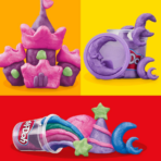 ⁦Play-Doh Sparkle Collection Set بلاي دو مجموعة الصلصال اللامع اللامع بالألوان البراقة⁩ - الصورة ⁦4⁩