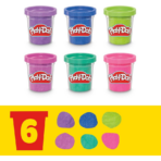 ⁦Play-Doh Sparkle Collection Set بلاي دو مجموعة الصلصال اللامع اللامع بالألوان البراقة⁩ - الصورة ⁦2⁩