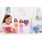 ⁦Mattel Disney Princess Jewel Reveal Cinderella Doll & Accessories with 8 Surprises دمية الأميرة سندريلا من ديزني مع صندوق مجوهرات و8 مفاجآت⁩ - الصورة ⁦2⁩