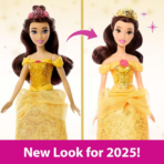 ⁦Disney Princess Belle Fashion Doll Inspired by Beauty and the Beast دمية الأميرة بيل من ديزني – فستان أنيق⁩ - الصورة ⁦5⁩