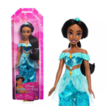 Disney Princess Jasmine Fashion Doll دمية الأميرة ياسمين من ديزني – بإطلالة الفيلم الأصلية وتاج ملكي