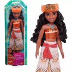 Disney Princess Moana Fashion Doll دمية الأميرة موانا من ديزني – بإطلالة الفيلم الأصلية وإكسسوارات مميزة