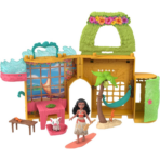 ⁦Disney Princess Moana's Island Home Storytime Stackers Playset منزل موانا الجزيرة – منزل اللعب القابل للطي من ديزني برنسيس⁩ - الصورة ⁦2⁩