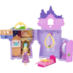 ⁦Disney Princess Rapunzel Storytime Stackers Tower Playset برج رابونزل – منزل اللعب القابل للطي من ديزني برنسيس⁩ - الصورة ⁦2⁩