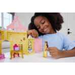 ⁦Disney Princess Storytime Stackers Belle's Castle Playset قلعة بيل السحرية القابلة للطي⁩ - الصورة ⁦3⁩