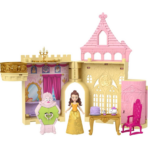 ⁦Disney Princess Storytime Stackers Belle's Castle Playset قلعة بيل السحرية القابلة للطي⁩ - الصورة ⁦2⁩
