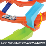 ⁦Hot Wheels Action Loop Cyclone Challenge Track Set هوت ويلز أكشن – تحدي الإعصار الحلقي⁩ - الصورة ⁦5⁩