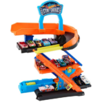 ⁦Hot Wheels City Transforming Stunt Garage Playset هوت ويلز سيتي – كراج الحركات والتحولات 2 في 1⁩ - الصورة ⁦3⁩