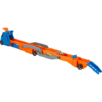 ⁦Hot Wheels Speed Track Transporter Hauler & Raceway Playset هوت ويلز ناقلة السيارات السريعة مع مسار سباق قابل للتحول⁩ - الصورة ⁦3⁩
