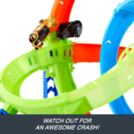 ⁦Hot Wheels Stunt Tracks Rapid Launch Cyclone Track Set هوت ويلز مسار الإعصار السريع⁩ - الصورة ⁦5⁩
