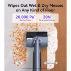 ⁦Narwal S30 Pro Wet & Dry Cordless Vacuum Cleaner مكنسة Narwal S30 Pro اللاسلكية للتنظيف الرطب والجاف⁩ - الصورة ⁦3⁩