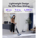 ⁦Narwal S30 Pro Wet & Dry Cordless Vacuum Cleaner مكنسة Narwal S30 Pro اللاسلكية للتنظيف الرطب والجاف⁩ - الصورة ⁦9⁩