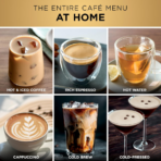 ⁦Ninja Luxe Café Pro Series 4-in-1 Espresso Machine ES701 ماكينة القهوة  4 في 1 – إسبريسو، قهوة مقطرة، كولد برو ورغوة حليب⁩ - الصورة ⁦3⁩