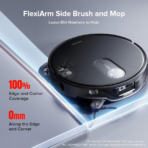 ⁦Roborock Qrevo Slim Robot Vacuum and Mop with Multifunction Dock  روبوت التنظيف الذكي – مكنسة وممسحة مع محطة تنظيف ذاتية⁩ - الصورة ⁦3⁩
