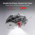 ⁦Roborock Qrevo Slim Robot Vacuum and Mop with Multifunction Dock  روبوت التنظيف الذكي – مكنسة وممسحة مع محطة تنظيف ذاتية⁩ - الصورة ⁦4⁩
