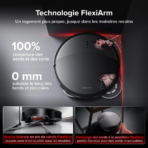 ⁦Roborock Saros 20 Robot Vacuum & Mop with RockDock Station روبوت التنظيف الذكي روبوروك مع محطة تنظيف ذاتية⁩ - الصورة ⁦6⁩