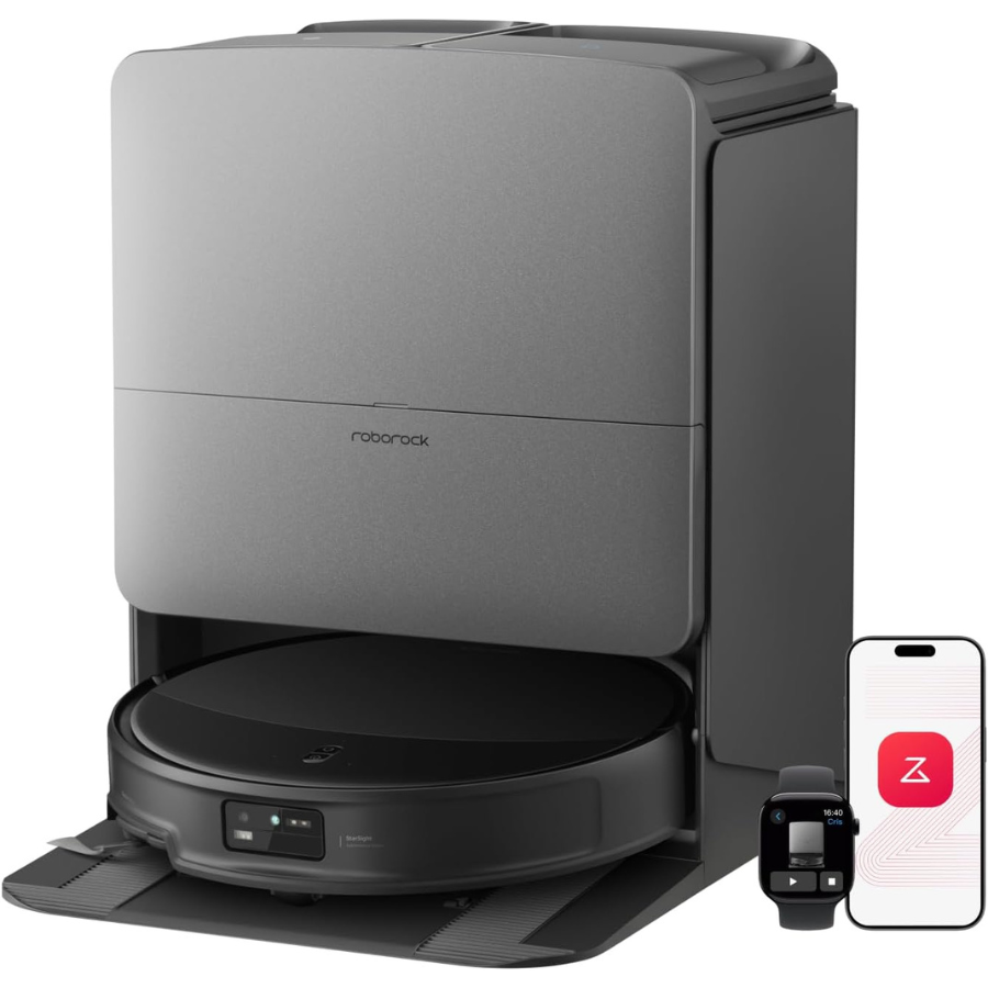 Roborock Saros 20 Robot Vacuum & Mop with RockDock Station روبوت التنظيف الذكي روبوروك مع محطة تنظيف ذاتية Roborock Saros 20 Robot Vacuum & Mop with RockDock Station روبوت التنظيف الذكي روبوروك مع محطة تنظيف ذاتية - الصورة 1