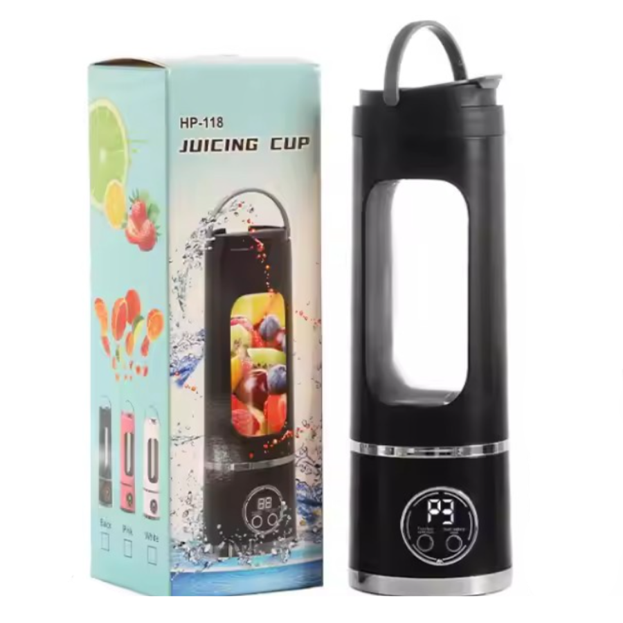 Portable USB Rechargeable Blender 450ml خلاط عصائر محمول لاسلكي USB سعة 450 مل Portable USB Rechargeable Blender 450ml خلاط عصائر محمول لاسلكي USB سعة 450 مل - الصورة 1