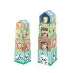 TOOKY TOY Animal Nesting & Stacking Boxes – HP031 صناديق التكديس والتداخل مع حيوانات