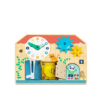 ⁦TOOKY TOY Wooden Busy Board – HP003 لوحة الأنشطة الحسية الخشبية⁩ - الصورة ⁦2⁩