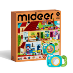 Mideer Build & Seek Puzzle – Whimsical Room – 42 Pieces MD2397 ميدير – بازل ابنِ واكتشف: الغرفة الخيالية – 42 قطعة
