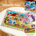 ⁦Mideer Build & Seek Puzzle – Whimsical Room – 42 Pieces MD2397 ميدير – بازل ابنِ واكتشف: الغرفة الخيالية – 42 قطعة⁩ - الصورة ⁦3⁩