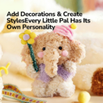 ⁦Mideer Chenille Stem Craft Kit – Animal Party MD2409 ميدير – مجموعة أشغال يدوية بالأسلاك المخملية: حفلة الحيوانات⁩ - الصورة ⁦6⁩