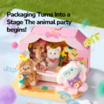 ⁦Mideer Chenille Stem Craft Kit – Animal Party MD2409 ميدير – مجموعة أشغال يدوية بالأسلاك المخملية: حفلة الحيوانات⁩ - الصورة ⁦4⁩