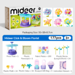 ⁦Mideer Click & Bloom Florist – 177 Pieces MD2411 ميدير – مجموعة تنسيق الزهور⁩ - الصورة ⁦2⁩