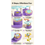 ⁦Mideer Click & Bloom Florist – 177 Pieces MD2411 ميدير – مجموعة تنسيق الزهور⁩ - الصورة ⁦3⁩