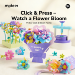 ⁦Mideer Click & Bloom Florist – 177 Pieces MD2411 ميدير – مجموعة تنسيق الزهور⁩ - الصورة ⁦5⁩