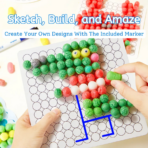 ⁦Mideer Corn Mosaic Blocks – 1000 Pieces MD2304 ميدير – مكعبات موزاييك الذرة – 1000 قطعة⁩ - الصورة ⁦3⁩
