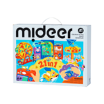 Mideer Creative 21-Day Craft Adventure – 21-in-1 Toy-Making Kit MD1707 ميدير – مغامرة الحِرف الإبداعية لمدة 21 يومًا – مجموعة صنع 21 لعبة