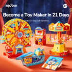 ⁦Mideer Creative 21-Day Craft Adventure – 21-in-1 Toy-Making Kit MD1707 ميدير – مغامرة الحِرف الإبداعية لمدة 21 يومًا – مجموعة صنع 21 لعبة⁩ - الصورة ⁦3⁩