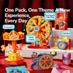 ⁦Mideer Creative 21-Day Craft Adventure – 21-in-1 Toy-Making Kit MD1707 ميدير – مغامرة الحِرف الإبداعية لمدة 21 يومًا – مجموعة صنع 21 لعبة⁩ - الصورة ⁦4⁩