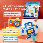 ⁦Mideer Creative 21-Day Craft Adventure – 21-in-1 Toy-Making Kit MD1707 ميدير – مغامرة الحِرف الإبداعية لمدة 21 يومًا – مجموعة صنع 21 لعبة⁩ - الصورة ⁦5⁩