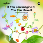 ⁦Mideer Creative Bead Jewelry Box – DIY Bracelet & Necklace Kit MD1708 ميدير – صندوق صناعة الإكسسوارات بالخرز⁩ - الصورة ⁦7⁩