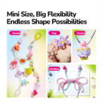 ⁦Mideer Creative Bead Jewelry Box – DIY Bracelet & Necklace Kit MD1708 ميدير – صندوق صناعة الإكسسوارات بالخرز⁩ - الصورة ⁦6⁩
