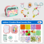 ⁦Mideer Creative Bead Jewelry Box – DIY Bracelet & Necklace Kit MD1708 ميدير – صندوق صناعة الإكسسوارات بالخرز⁩ - الصورة ⁦2⁩