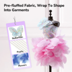 ⁦Mideer DIY Luxe Fashion Atelier Craft Kit – Multicolor MD4321 ميدير – مشغل الأزياء الفاخر DIY لتصميم الملابس⁩ - الصورة ⁦5⁩