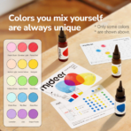 ⁦Mideer DIY Marker-Making Science Lab – 20 Custom Markers MD1710 ميدير – مختبر صناعة أقلام التلوين بنفسك – 20 قلم⁩ - الصورة ⁦2⁩