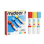 Mideer Double-Sided Washable Markers – 6 Colors MD3385 ميدير – أقلام تلوين قابلة للغسل برأسين – 6 ألوان