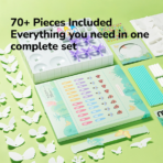 ⁦Mideer Fantasy Butterfly Garden Dyeing Kit – 70+ Pieces MD1704 ميدير – مجموعة تلوين حديقة الفراشات الخيالية – 70+ قطعة⁩ - الصورة ⁦6⁩