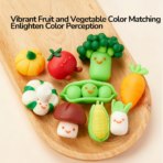 ⁦Mideer Modeling Clay Set – Fruits & Vegetables MD2365 ميدير – مجموعة معجون اللعب الفواكه والخضروات⁩ - الصورة ⁦7⁩