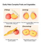 ⁦Mideer Modeling Clay Set – Fruits & Vegetables MD2365 ميدير – مجموعة معجون اللعب الفواكه والخضروات⁩ - الصورة ⁦5⁩
