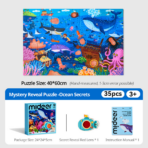 ⁦Mideer Mystery Reveal Puzzle – Ocean Secrets – MD2394 لغز المفاجآت السحرية – أسرار المحيط من ميدير⁩ - الصورة ⁦5⁩