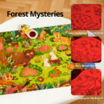 ⁦Mideer Mystery Reveal Puzzle – Forest Mysteries – MD2395 لغز المفاجآت السحرية – أسرار الغابة من ميدير⁩ - الصورة ⁦2⁩