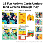 ⁦Mideer Paper Circuit Art Crafters – STEAM Circuit Kit MD1705 ميدير – مجموعة دوائر ورقية إبداعية⁩ - الصورة ⁦5⁩
